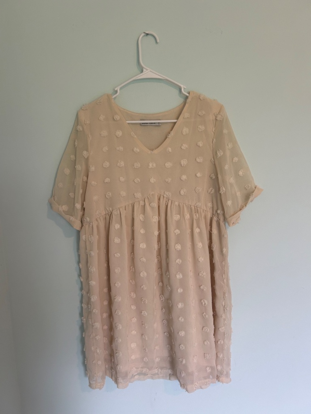 Ivory Dot Dress